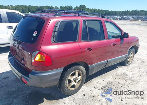 2004 Hyundai Santa Fe Gls from USA, damaged, VIN KM8SC13D64U853033